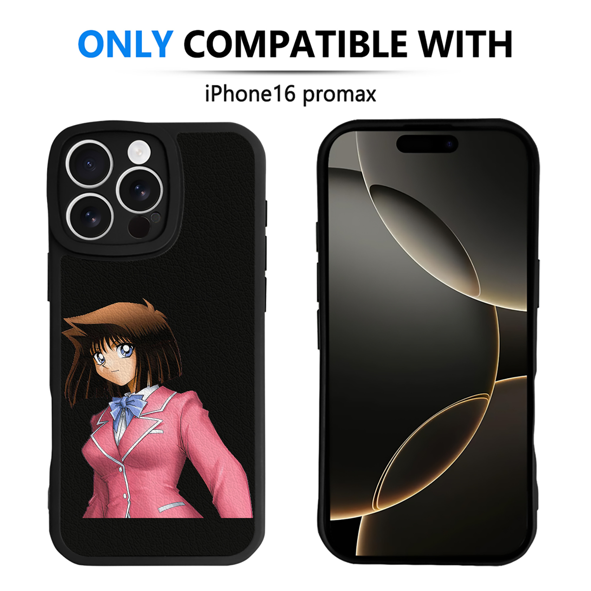 遊☆戯☆王 Yu-Gi-Oh! 【iPhone 16シリーズ対応】シリコンスマホケース（レザー調） 材質：シリコン